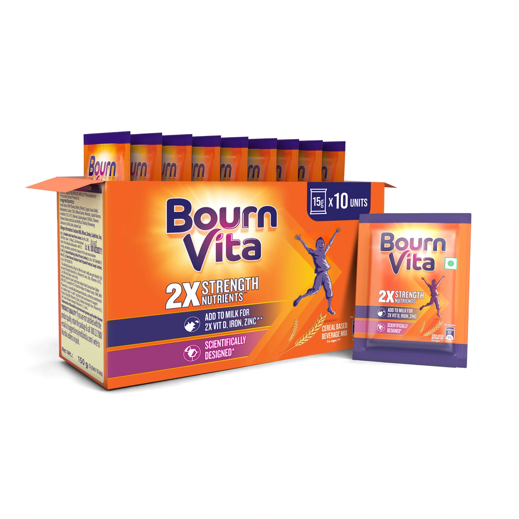Bournvita multipack and single-serve sachet