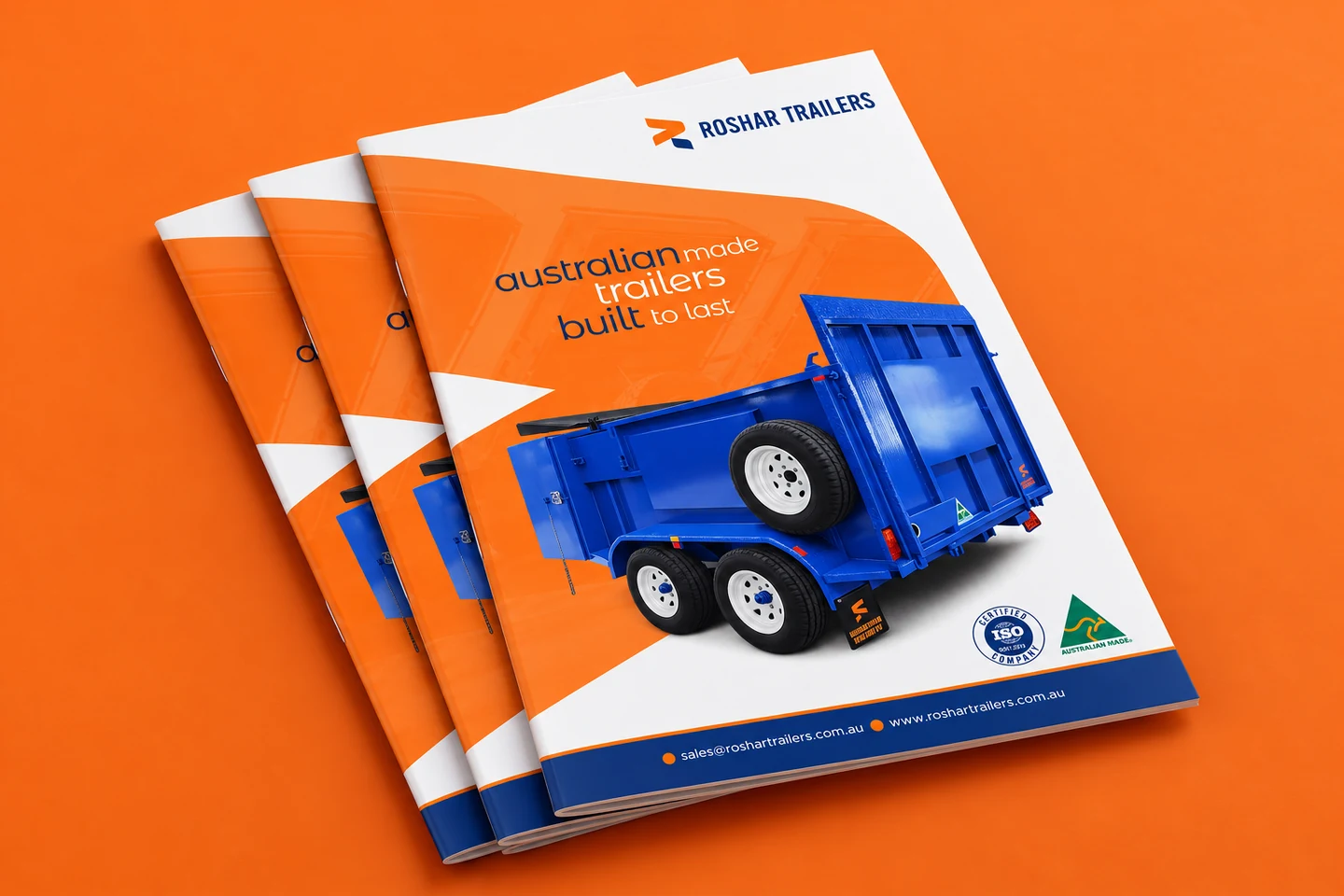 Roshar Trailers catalogue design